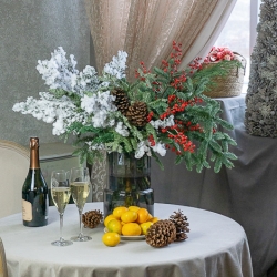 Интерьерный зимний букет №5