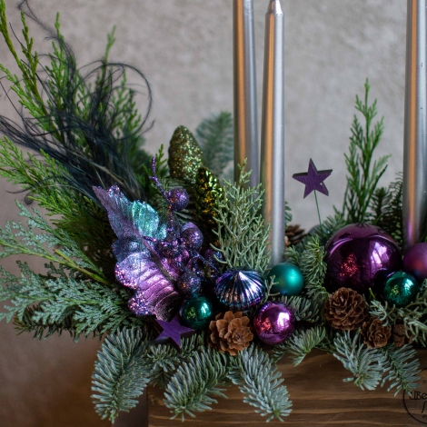 Композиция №21 в гамме голографик