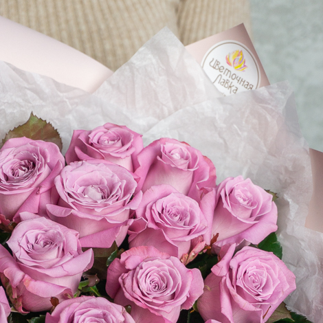 Монобукет из роз сорта Маритим