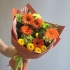 Солнечный букет с мини герберами Солнечный букет с мини герберами